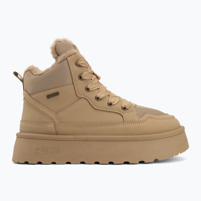 Women's snow boots Big Star UU274166 beige 2
