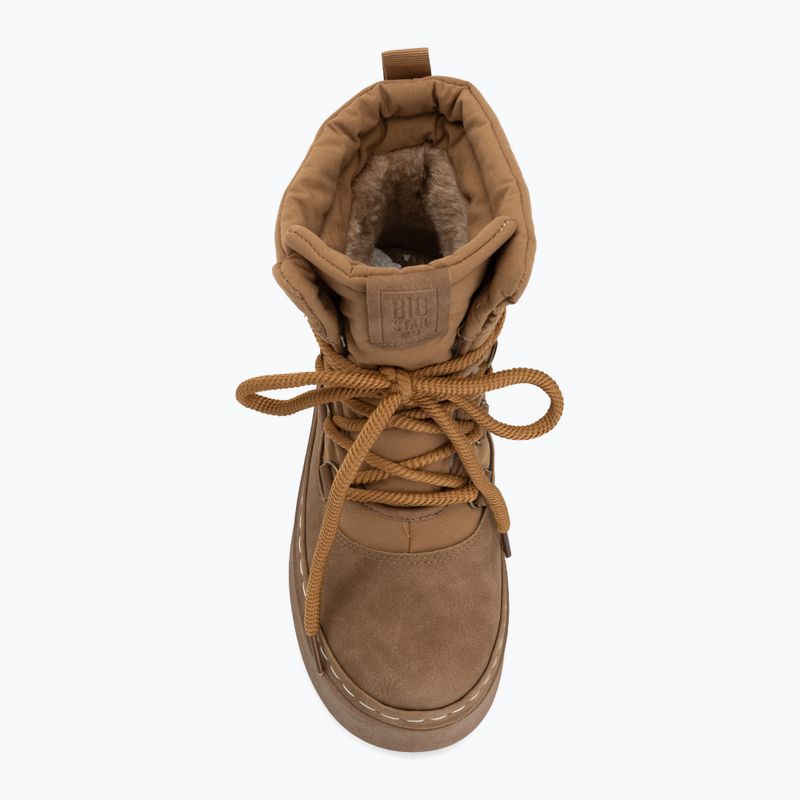 Women's snow boots BIG STAR UU274190 beige 5