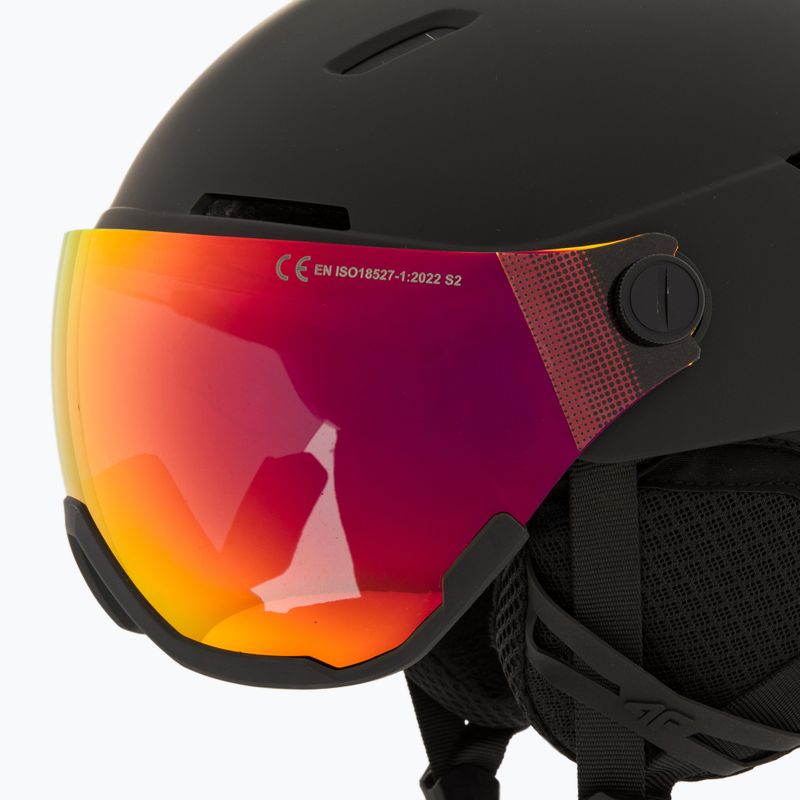 Children's ski helmet 4F U134 off white 8