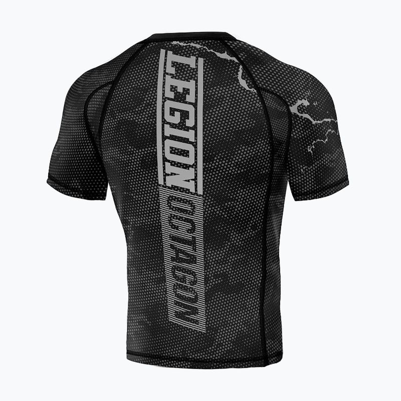 Men's rashguard Octagon Legion Premium marble/camo grey 2