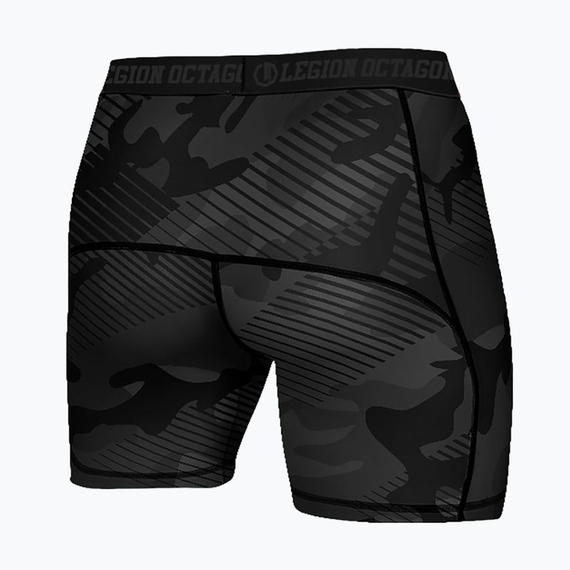 Men's training shorts Octagon Legion Line Camo black 2