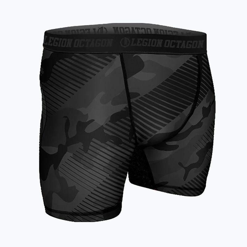 Men's training shorts Octagon Legion Line Camo black 3