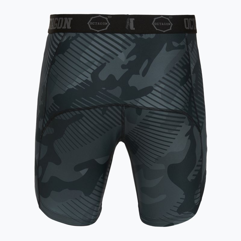 Men's training shorts Octagon Legion Black Line black 2
