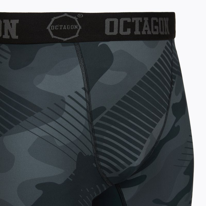 Men's training shorts Octagon Legion Black Line black 3