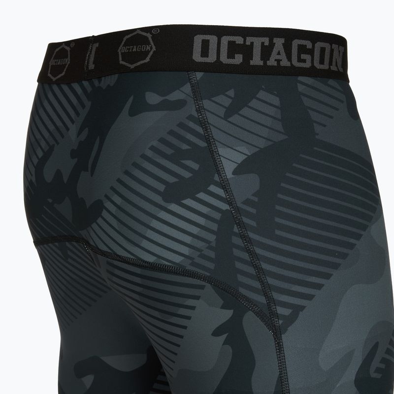 Men's training shorts Octagon Legion Black Line black 4