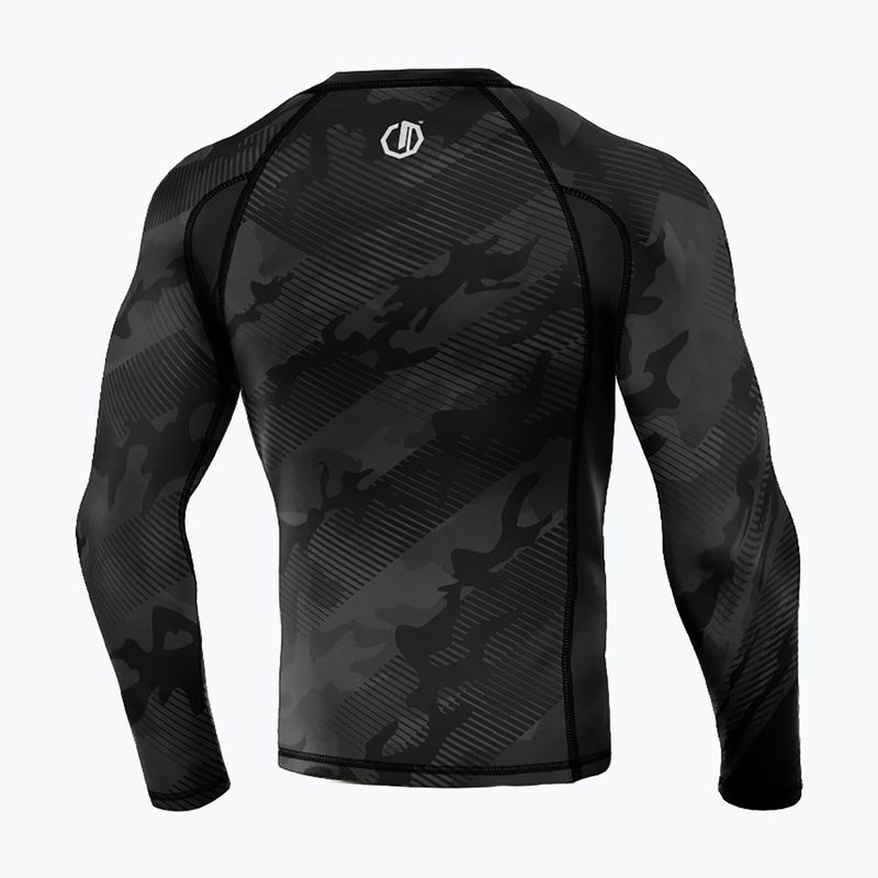 Longsleeve rashguard Octagon Rashguard Legion Premium Line Camo Black 2