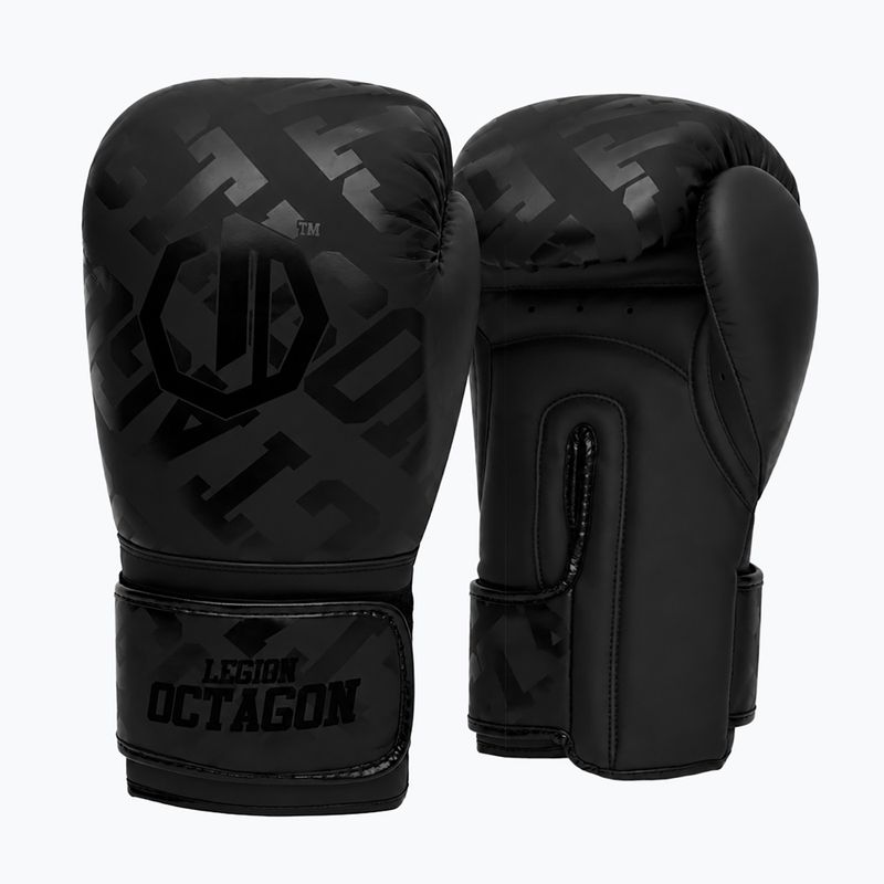 Boxing gloves Octagon Legion Eclipse black 2