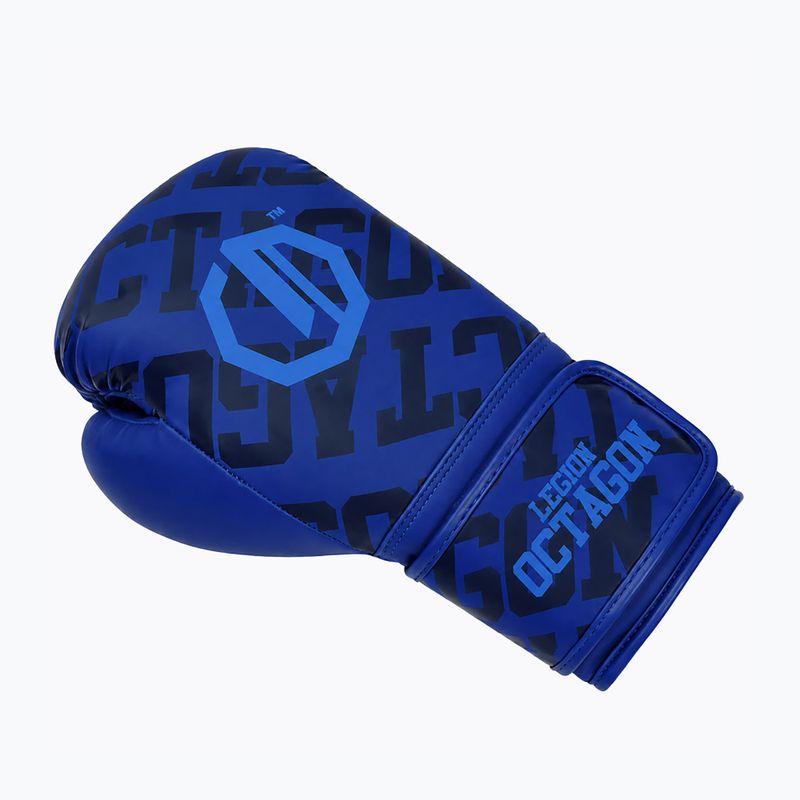 Boxing gloves Octagon Legion Eclipse blue 3