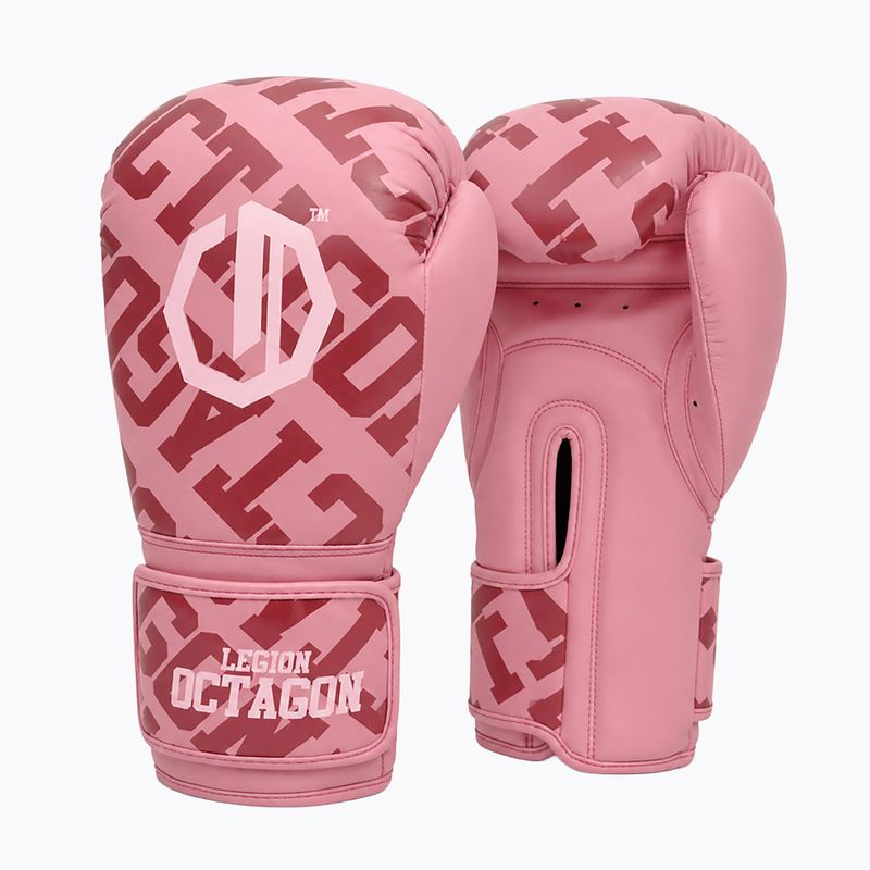 Boxing gloves Octagon Legion Eclipse pink 2