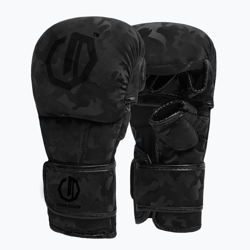 MMA sparring gloves Octagon Legion Shadow Strike MMA black 2