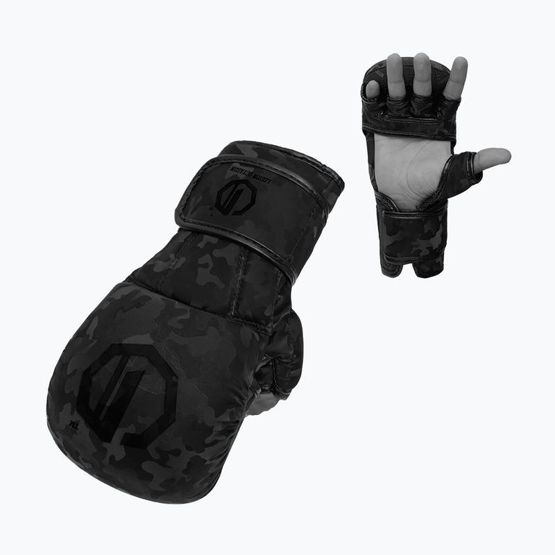MMA sparring gloves Octagon Legion Shadow Strike MMA black 3