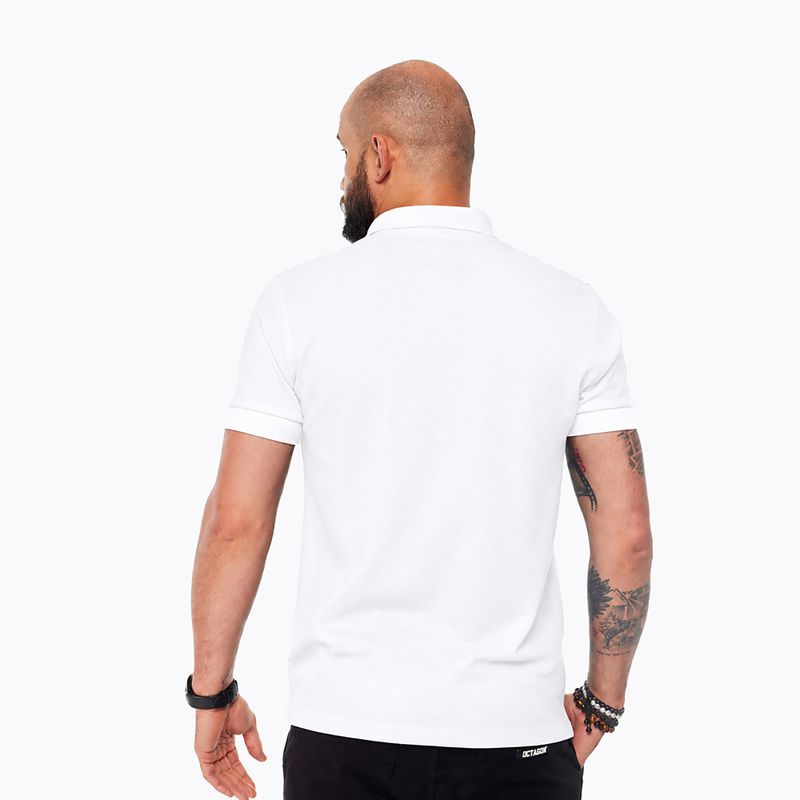 Men's polo shirt Octagon Legion HFT Polo white 2