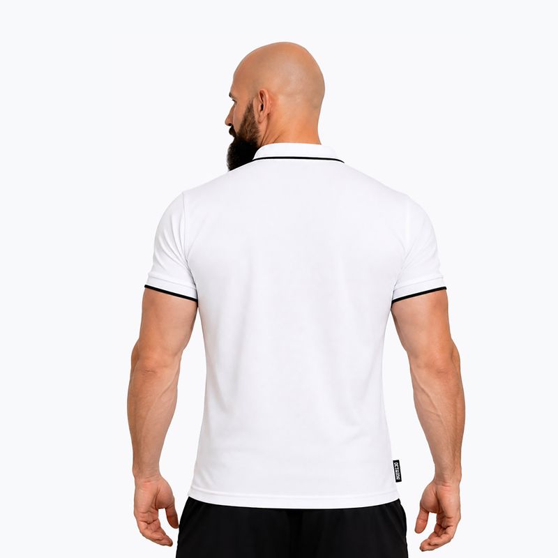 Men's polo shirt Octagon LegionTipped HFT Polo white 2