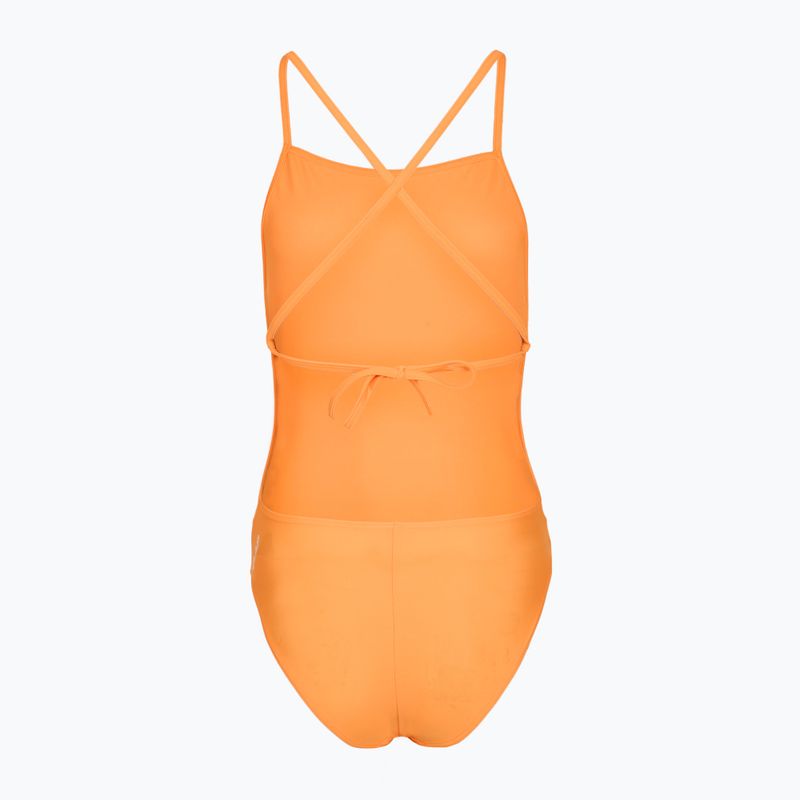 Ladies' one-piece swimsuit Clap Dwuwarstwowy Wiązany summer orange 2