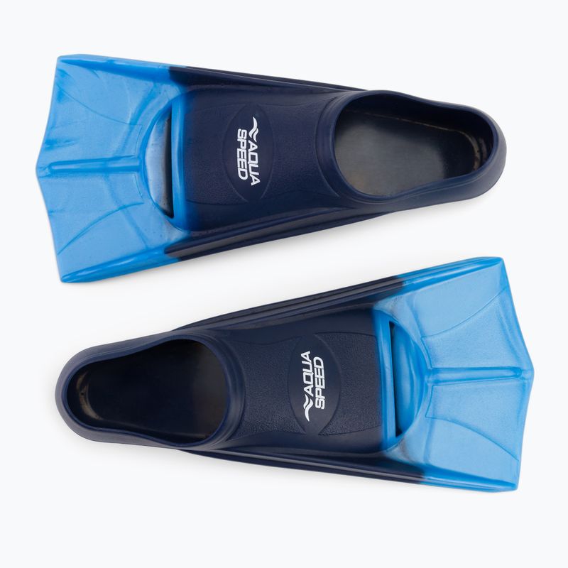 AQUA-SPEED children's swimming fins navy blue 137 2