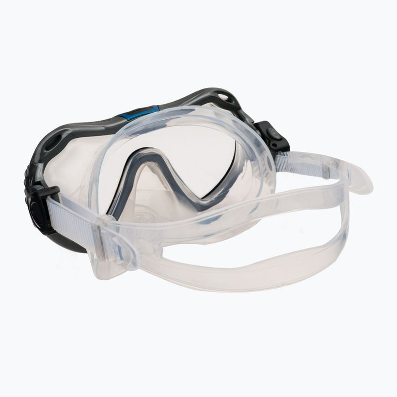AQUA-SPEED Java + Elba diving set blue 614 4