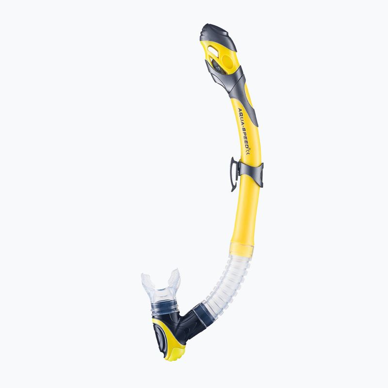 AQUA-SPEED Java + Elba diving set yellow-grey 614 3