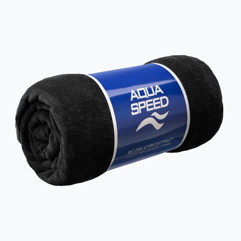 AQUA-SPEED Dry Soft Quick Drying Towel Black 2