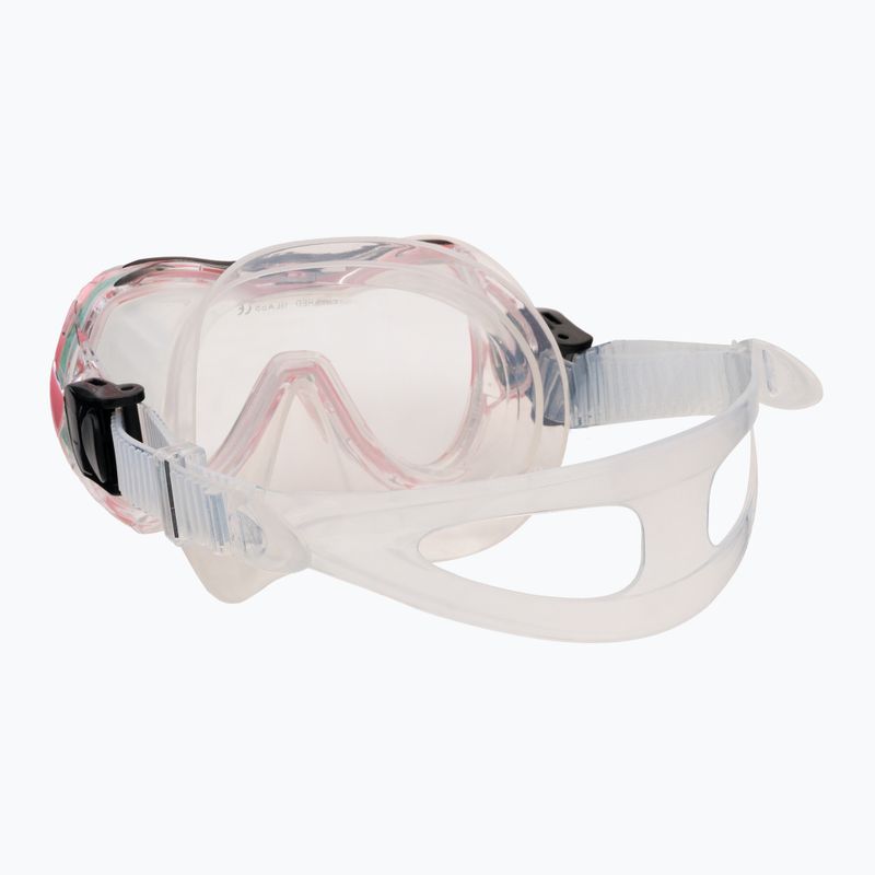 AQUA-SPEED children's diving set Enzo + Evo pink 604 4