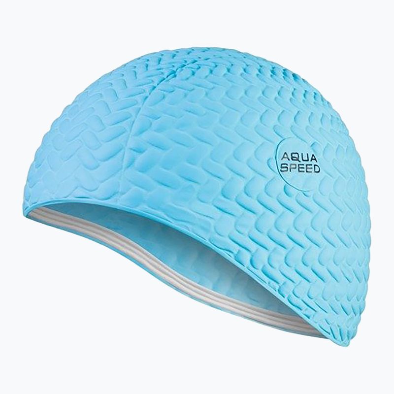 AQUA-SPEED Bombastic Tic-Tac 01 swimming cap blue 117 2