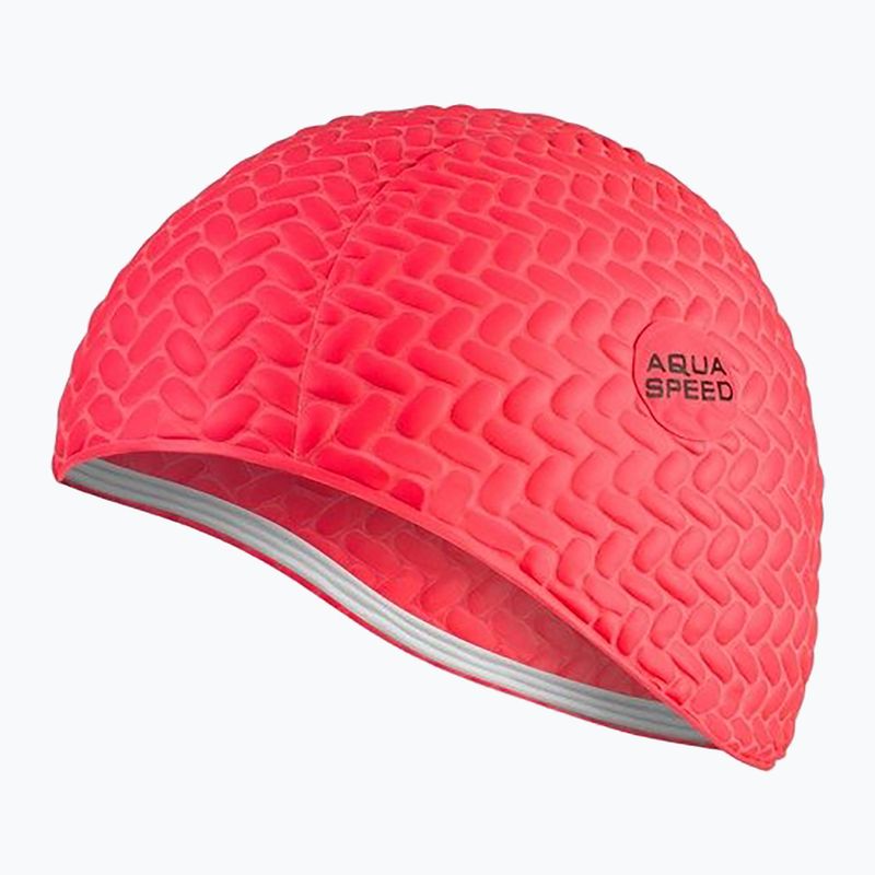 AQUA-SPEED Bombastic Tic-Tac 31 red 117 swimming cap 2