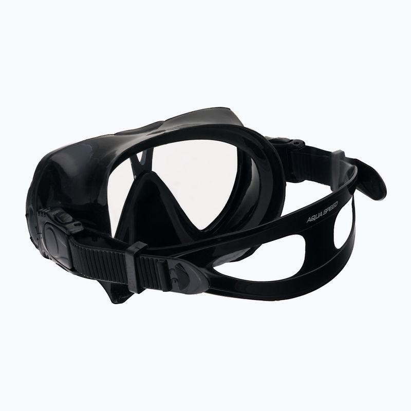 AQUA-SPEED diving set Vanua + Borneo black 610 4