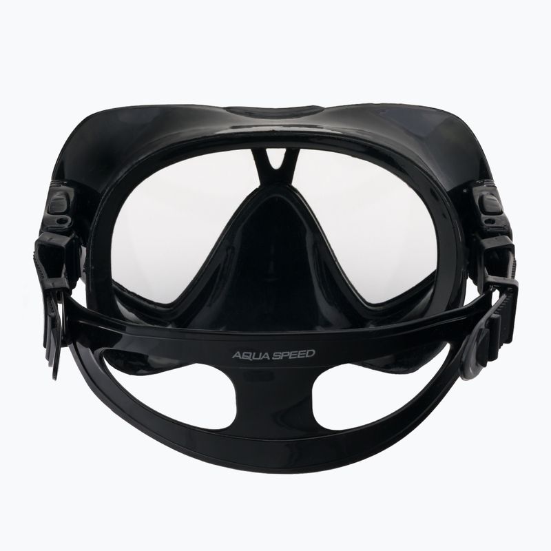 AQUA-SPEED diving set Vanua + Borneo black 610 5