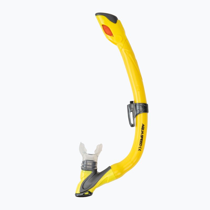AQUA-SPEED children's diving set Enzo + Evo yellow 604 6