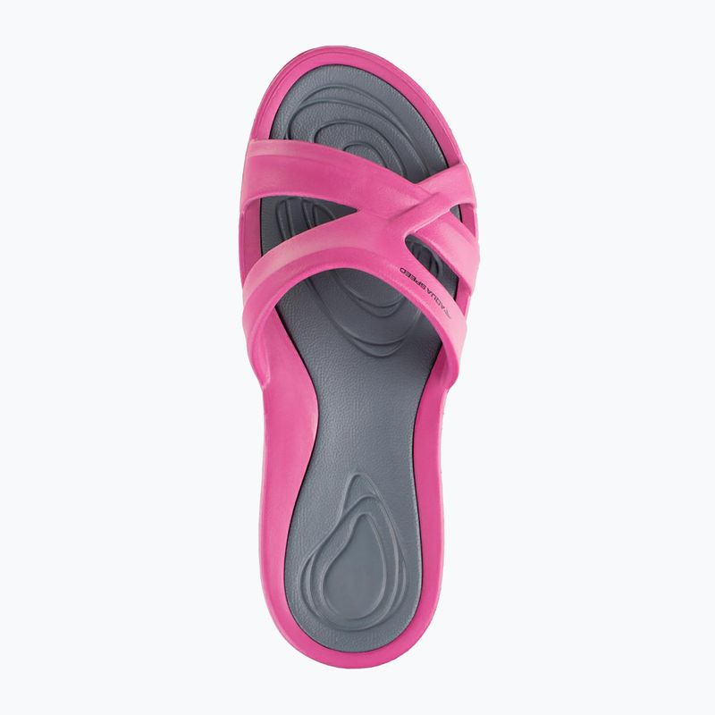 Women's slides AQUA-SPEED Panama pink/grey 9