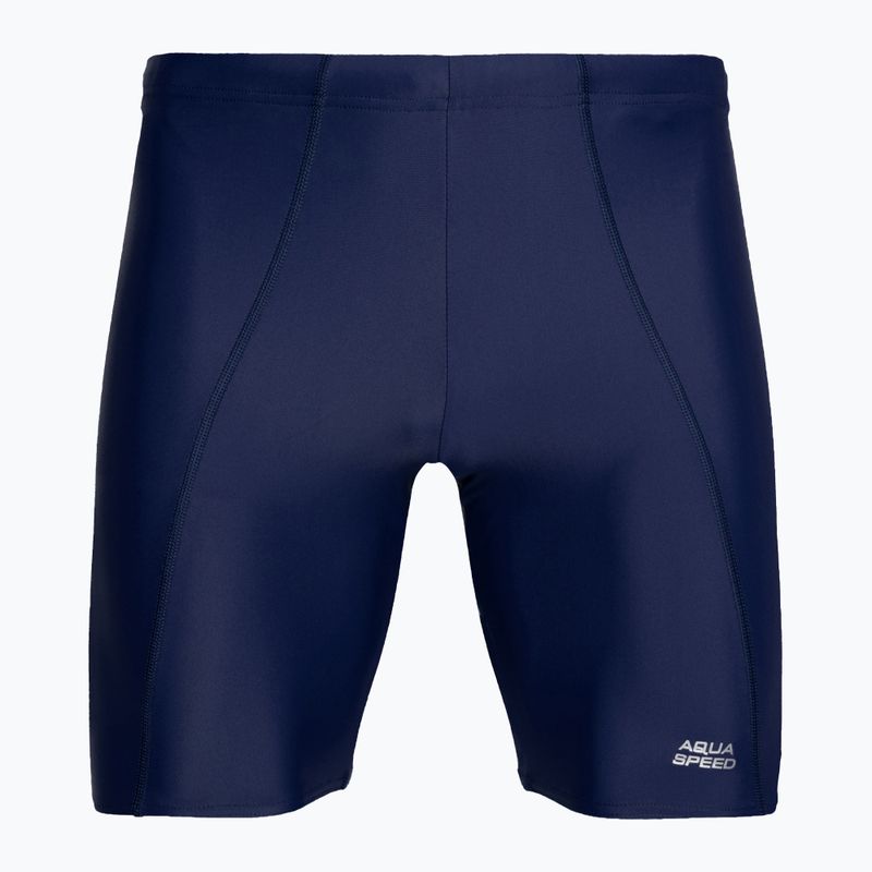 Men's AQUA-SPEED Long Jammer swimwear navy blue