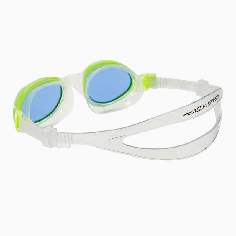 AQUA-SPEED X-Pro swimming goggles green 4