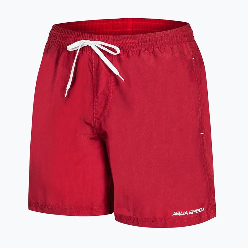 Men's AQUA SPEED swim shorts Remy red 342