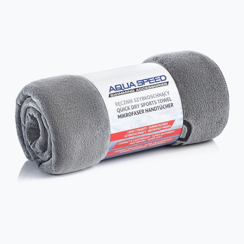 AQUA-SPEED Dry Soft towel grey 156 5