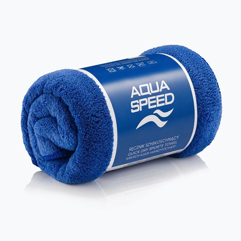 AQUA-SPEED Dry Coral blue quick-dry towel 2