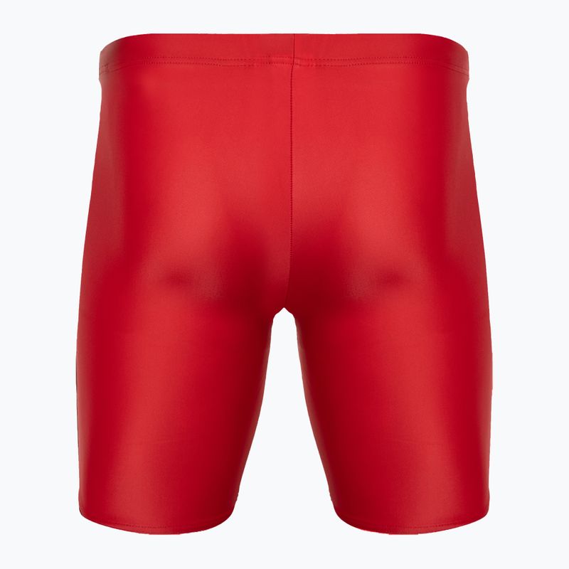 Men's AQUA-SPEED Long Jammer swimwear red 2