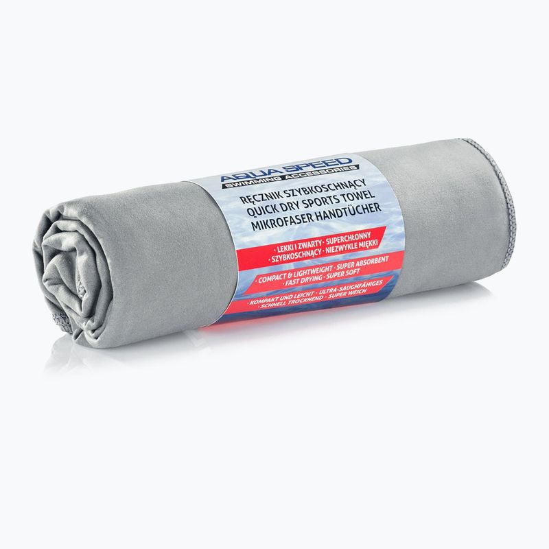 AQUA-SPEED Dry Flat towel grey 155 2