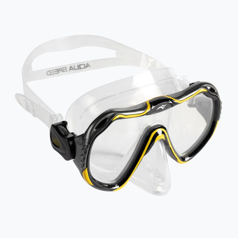 AQUA-SPEED Java + Elba diving set yellow 8206 2