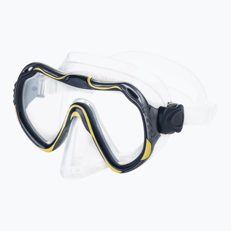 AQUA-SPEED Java + Elba diving set yellow 8206 9