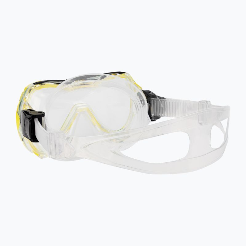 AQUA-SPEED children's diving set Enzo + Evo yellow 604 4