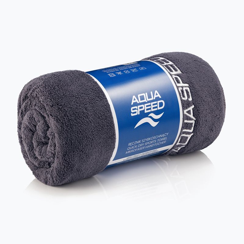 AQUA-SPEED Dry Coral quick-dry towel black 2