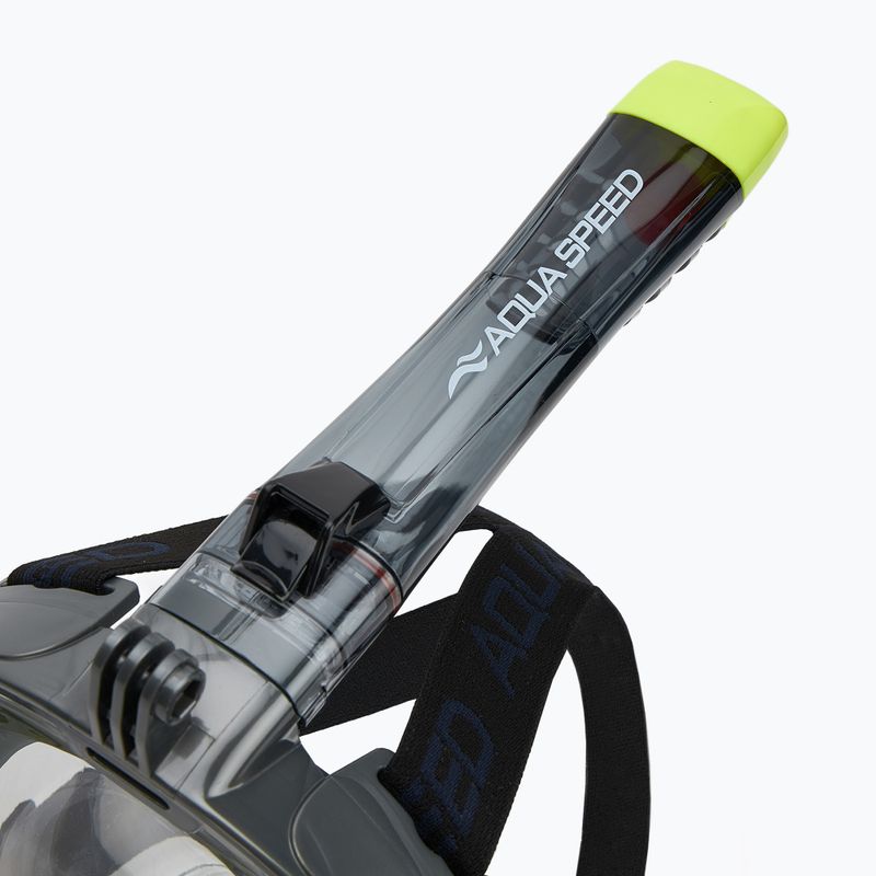 AQUA-SPEED Spectra 2.0 full face mask for snorkelling black 4
