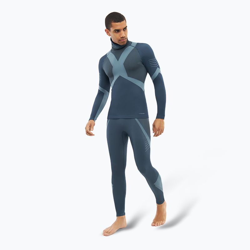 Men's thermal underwear set Viking Fusion navy 4