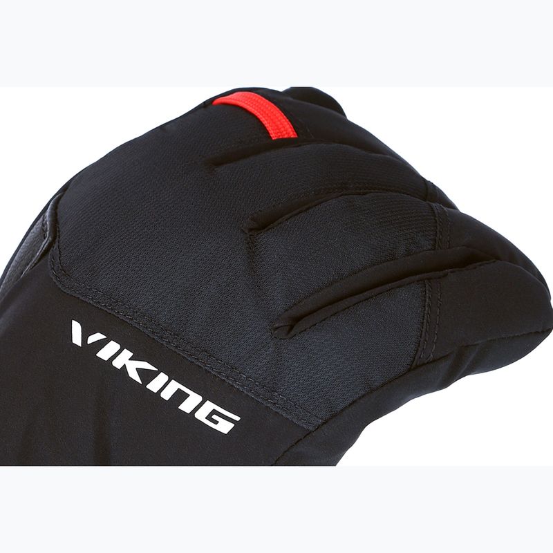 Men's ski gloves Viking Branson GTX black/red 4