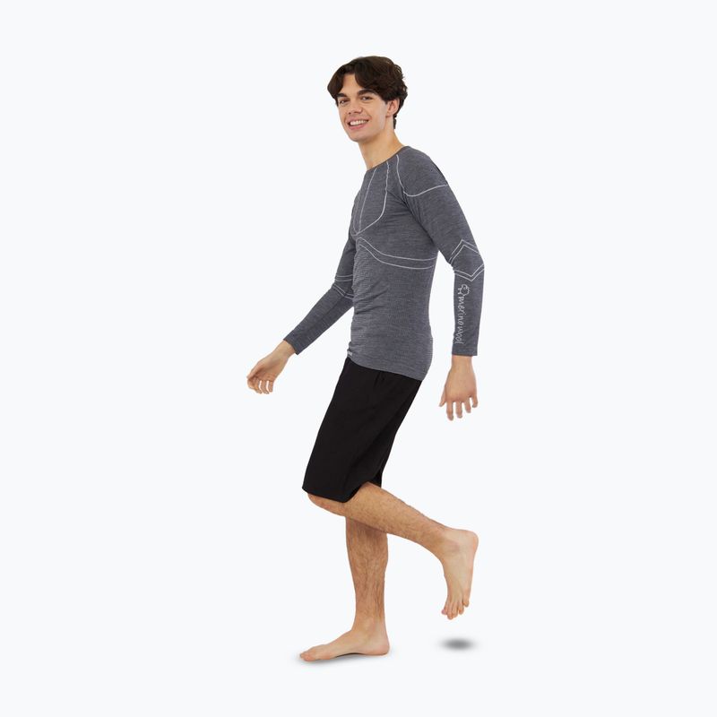 Men's thermal longsleeve Viking Lan Pro dark grey/light grey 2