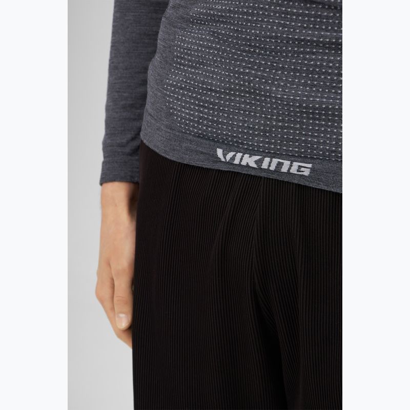 Men's thermal longsleeve Viking Lan Pro dark grey/light grey 6
