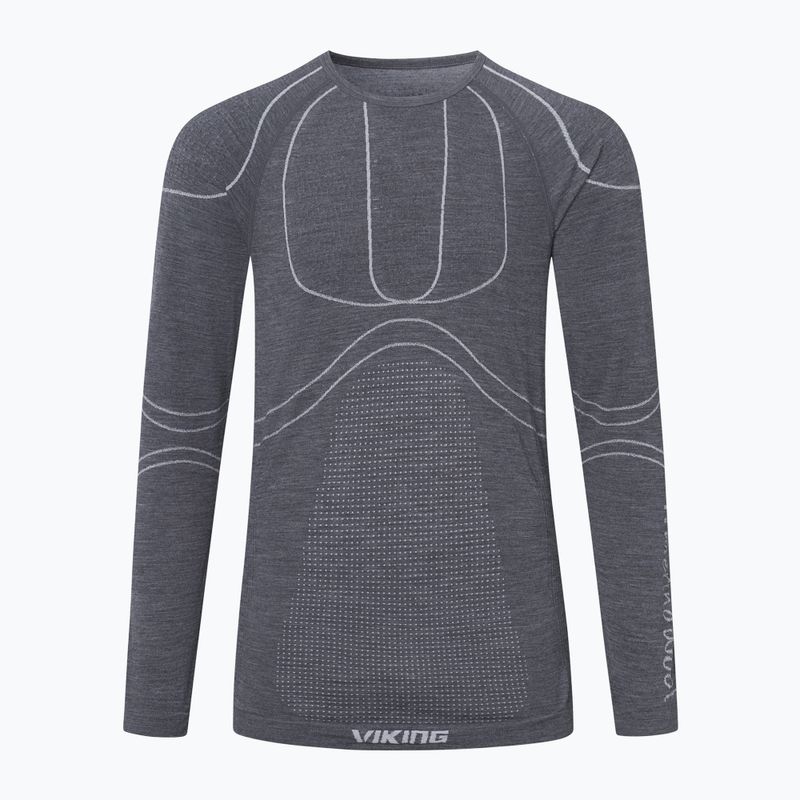 Men's thermal longsleeve Viking Lan Pro dark grey/light grey 7