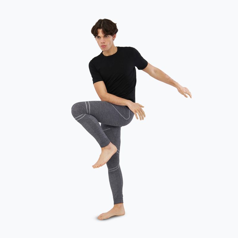 Men's thermal trousers Viking Lan Pro dark grey/light grey 2