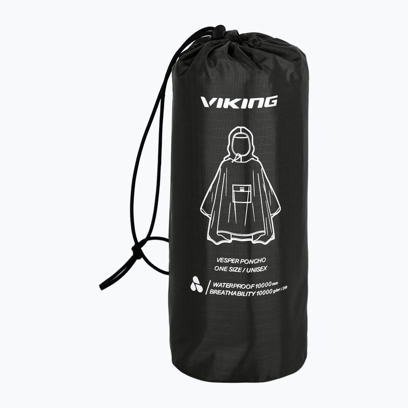 Rain cape Viking Vesper black 6