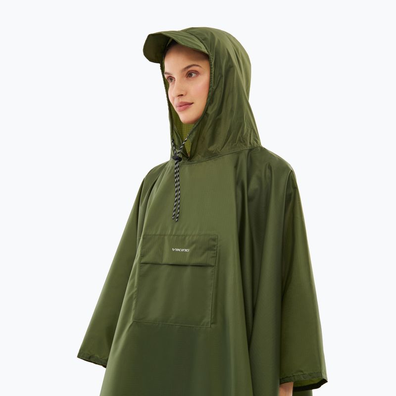 Rain cape Viking Vesper olive 5