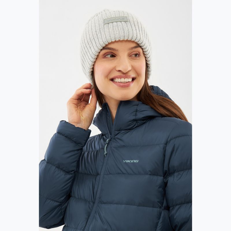 Women's down jacket Viking Rovi navy 5